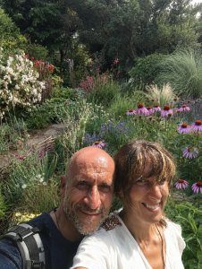 Andrea Martini e Silvia Cagnani, titolari di Un quadrato di giardino