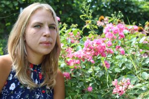 Cristiana Munegato, titolare del vivaio Fior di Rosa