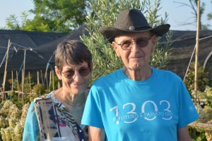 Suzanne Lukas e Gianni Geotti, titolari di Susigarden