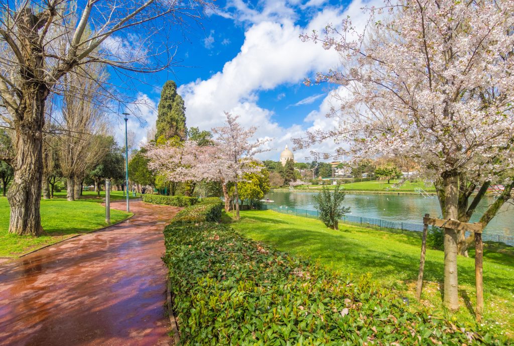 Parco Lago dell' EUR a Roma