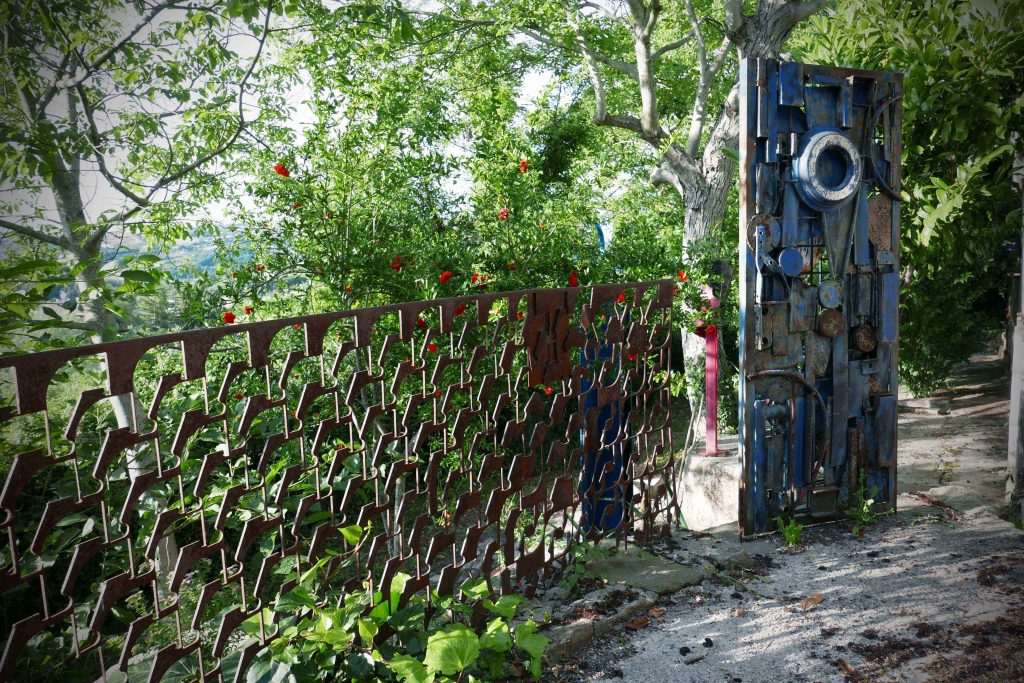 giardino dell'artista Antonio Masini