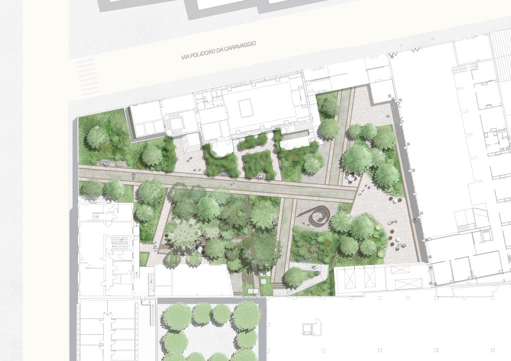 planimetria progetto Milano Certosa Parcnouveau
