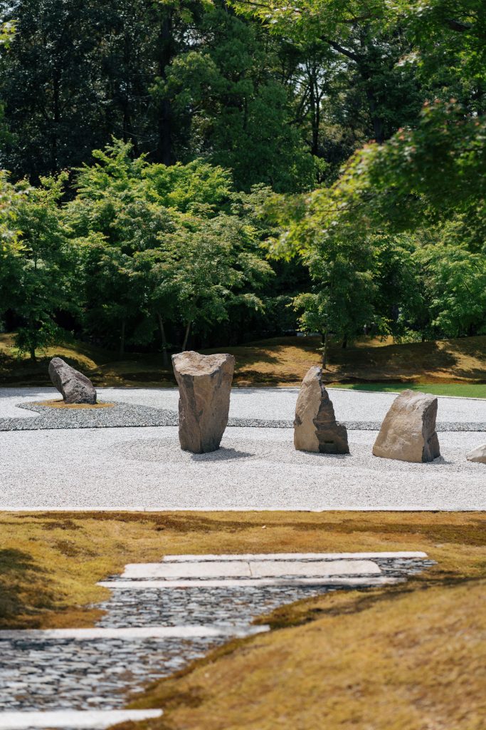 giardino botanico del tempio Man'yō-ji, a Nara-shi, in Giappone